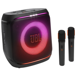 삼성공식파트너 JBL PARTYBOX ENCORE2 블루투스 스피커 AI 사운드부스트 마이크2개 버스킹 기타연결 다이나믹라이트쇼 최대15시간 Aura Cast 다중연결 IPX4, JBLPBENCORE22MICAS, 단일색상