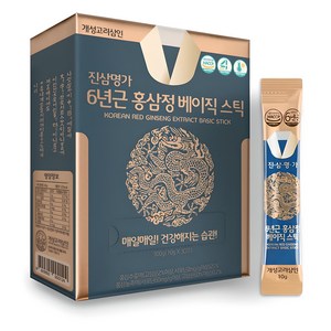 개성고려삼인 진삼명가 6년근 홍삼정 베이직 스틱 30p, 300g, 1개