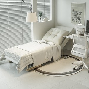 미니포레스트 접이식 각도조절 소파베드 소파 쇼파 침대, 아이보리