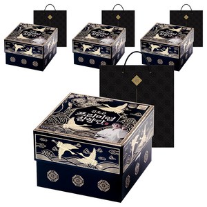 김오곤 프리미엄 침향단 100p + 쇼핑백, 450g, 4개