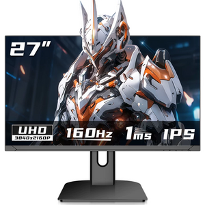 27인치 QHD 120Hz, 180Hz, UHD 160Hz, 평면 게임용 사무용 PC 모니터, 3840*2160, IPS 패널, 4K 160Hz, 70cm