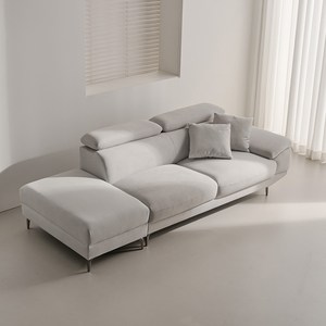 웰퍼니쳐 타엔 무빙헤드 코모도 패브릭 3.5인용 좌형 소파 + 스툴 + 쿠션 2p 세트 방문설치