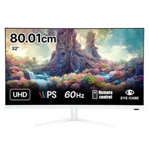 인터픽셀 4K UHD IPS 모니터 화이트 에디션