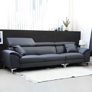 베스트리빙 칸트 레옹 토프 무빙헤드 3인용 4인용 소파 모음/가죽소파/아쿠아텍스/생활방수소파 2color, 02.레옹 4인 가죽소파