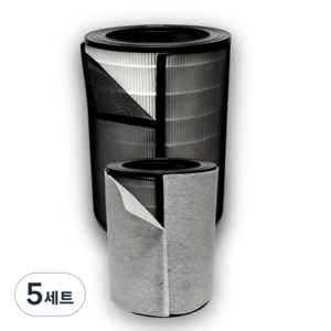 위닉스 타워프라임 해파+탈취+펫망 공기청정기 필터 세트 호환 APRM833-JWK, 5세트, 프리미엄형