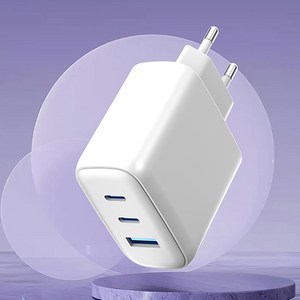 콜콜러브 65W PD GaN 3포트 초고속 멀티 충전기 어댑터