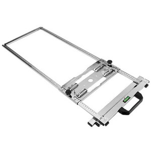 공구엔 원형톱 가이드 원형톱 조기대 지그 톱가이드, 1세트