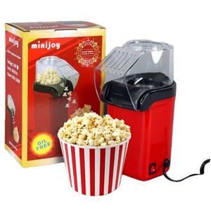 MILLANDA 팝콘제조기 가정용 전동 미니 팝콘 머신 팽화기 전열 탈곡기