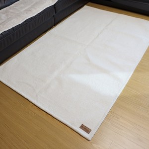 아베나키 러그 카페트 이너매트 캠핑매트 2인용, 아이보리