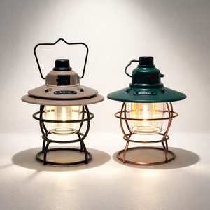 [1 + 1] 캠핑 조명 2종 세트 엘린 C타입 2000mAh 충전식 무선 LED 3가지 색상 무드등