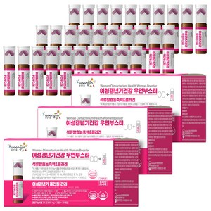 웅진 여성갱년기 영양제 우먼부스터 호르몬 에스트로겐, 3세트, 30회분