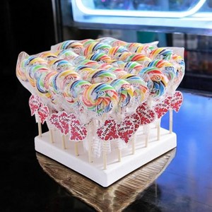 발렌타인데이 롤리팝 막대 사탕 (소40개) 화이트데이 캔디 선물 기념일, 1g, 1개