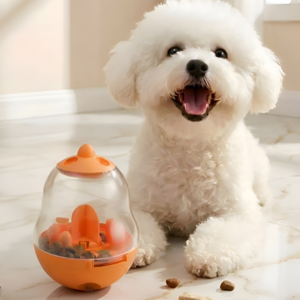 리에드 분리불안 해소 반려동물 노즈워크 간식볼, 1개, 오렌지