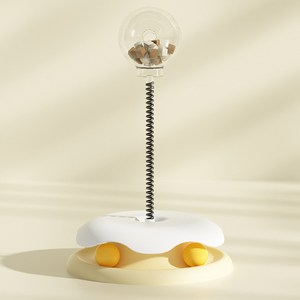 랜보어 고양이 컬러 간식 디스크볼 장난감 FREE