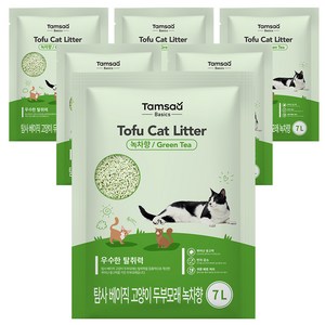 탐사 베이직 프리미엄 고양이 두부모래 7L (약 2.8kg)