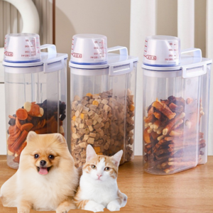 한솔템 사료 보관통 강력밀폐