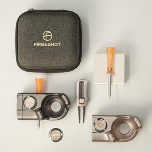 솔림 골프티 골프용품 세트 프리샷, 1세트, 메탈그레이