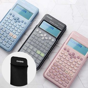 카시오 공학용 계산기 FX-570ES PLUS 2+전용 키스킨+파우치 세트