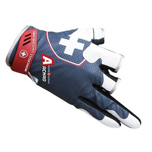 몽크로스 아크로 GC-301 쿨스킨 3컷 낚시장갑, 네이비, 1개