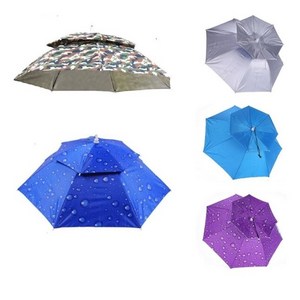 위시월드 머리에 쓰는 우산 모자