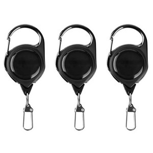 핀온릴 와이어 키링 릴 홀더 3개 묶음 세트, 3개