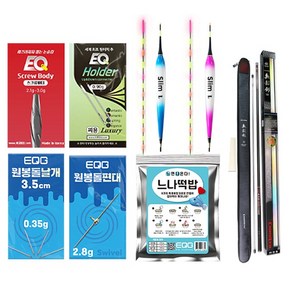 포천 직두리낚시터 무영검 낚시대풀세트 민물채비, 1세트, 1