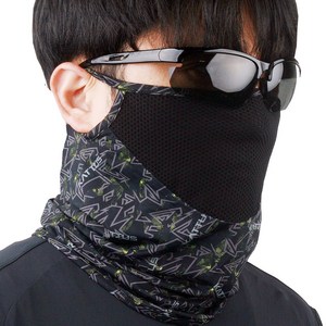 카투스 MAX 2WAY 5pcs 1세트 골프마스크 쿨마스크 넥워머 쿨넥워머 냉감마스크 자외선차단, 블랙 5pcs 1세트, 1개