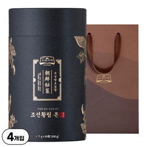 조선비책 조선황림 침향환 공진단 상자, 300g, 4박스