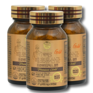 서재걸 골드 태초 유산균 장건강 면역력, 3개, 60정