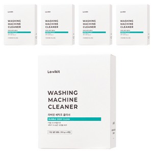 라비킷 세탁조 클리너 4개입, 800g, 5개