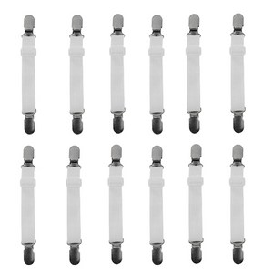 HANSUWI 침대시트고정 클립 세트 집게 밀림방지 커버 밴드