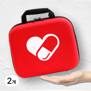 한스터프 구급약파우치 여행용구급함 휴대용 비상약통 응급약통