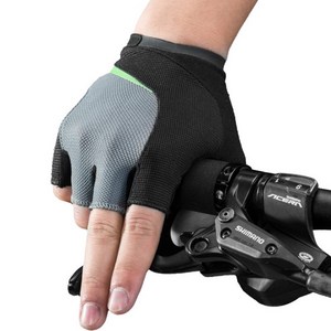 락브로스 메쉬 그린 미끄럼방지 라이딩 캠핑 반장갑