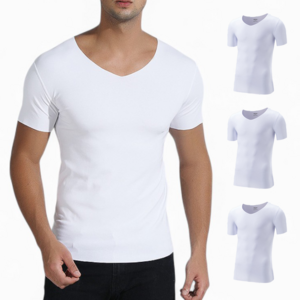 플로우 남자 기능성 반팔티 이너웨어 언더레이어 3매 심리스 무봉제