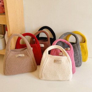 소프트무드 니트핸드백 KSD_윈터니트손가방