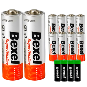 건전지나라 오래가는 벡셀 알카라인 AAA 건전지 최신제조, 200개, 1세트