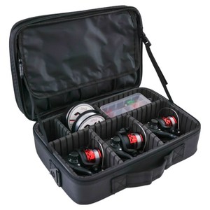 제품공감 하드 타입 낚시 릴 케이스 다용도 가방 루어 캐리어 보조가방