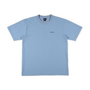 마모트 재팬 남성 베이직 로고 반팔 라이트블루