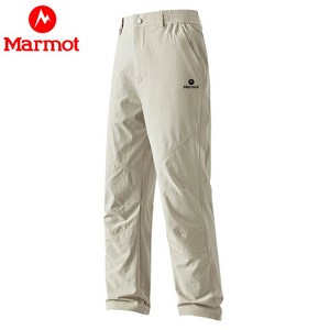 MARMOT 마모트 아웃도어 캐주얼 돌격 바지 남자 여름 신상 스포츠 긴 바지 속건 통기 큰 사이즈 등산 바지