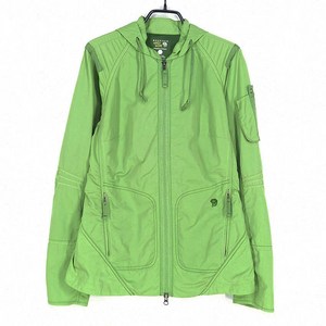 마운틴하드웨어 여성 후드고정 바람막이자켓 그린