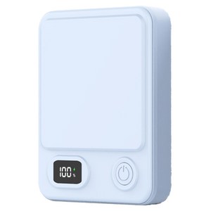 뉴클 난연소재 미니닷 맥세이프 고속충전 마그네틱 보조배터리 5000mAh C타입