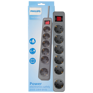 필립스 고용량멀티탭 4000W 워크탭 과부하차단