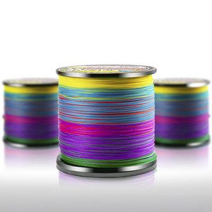 코지스 오색 합사줄 8합사줄 합사낚시줄 다이니마 독일원사 대용량합사줄 500M, 1개