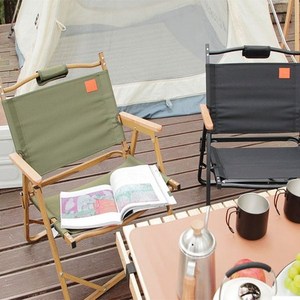 문캠핑 캠핑용 피크닉용 나들이용 커밋체어 접이식의자 감성캠핑의자 캠핑의자 피크닉의자 나들이의자 커밋의자, 1개, 블랙색상 L사이즈(54X54X78cm)