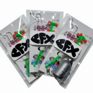 CFX 원투 낚시 묶음추, 1세트, 8개입