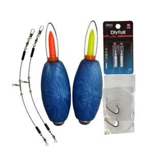 농어볼락무늬오징어 생미끼 폭스농어찌2개1세트