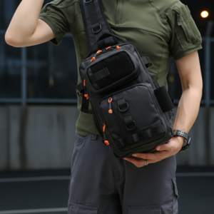 피쉬가드 루어낚시 보조가방 슬링백 다용도가방, 카모그린