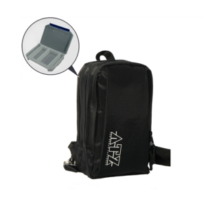 (태클박스기본증정) ATZ 심플 슬링백 루어가방 배스가방, 블랙