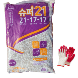 슈퍼21복합비료 20kg 제2종 고성분비료 21-17-17