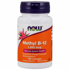 나우푸드 메틸 B-12 1000mcg 로젠지 비건